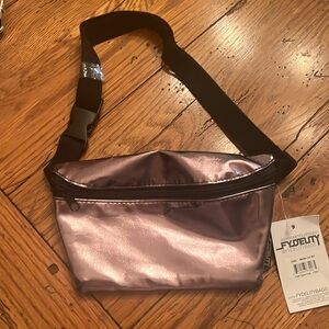 New bronze metallic Fanny bag